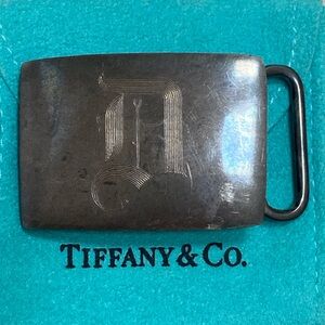 Tiffany & Co. sliver belt buckle